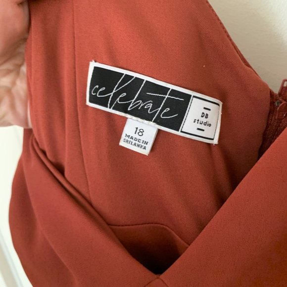 DAVID'S BRIDAL BRIDESMAID DRESS - Picture 4 of 6